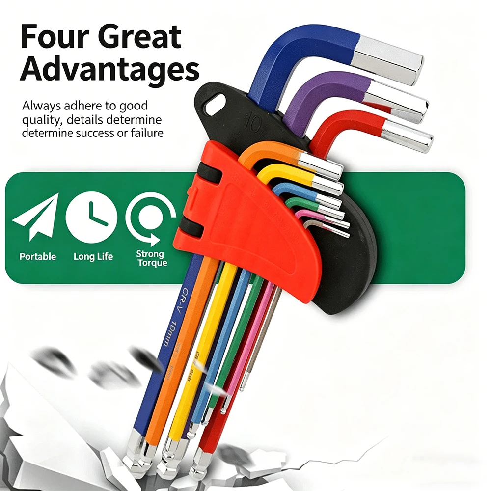 hex-key-set-9pcs-15mm-10mm-colorful-metric-universal-ball-head-hex-l-shape-allen-wrench-spanner-screwdriver-hand-tool-repairing