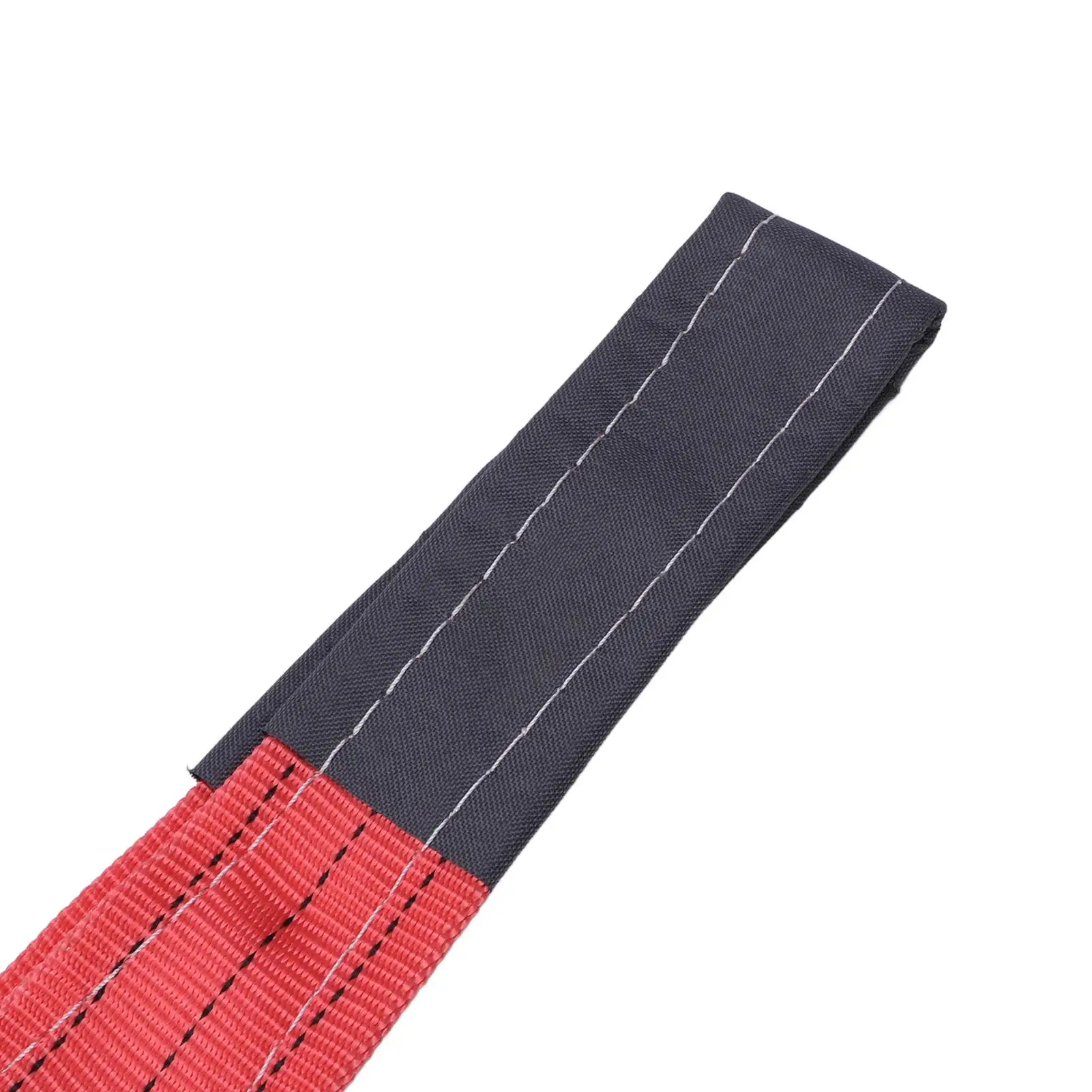 High Strength 5T Polyester Towing Lift Sling Strap 4M Red Knitting for port Use