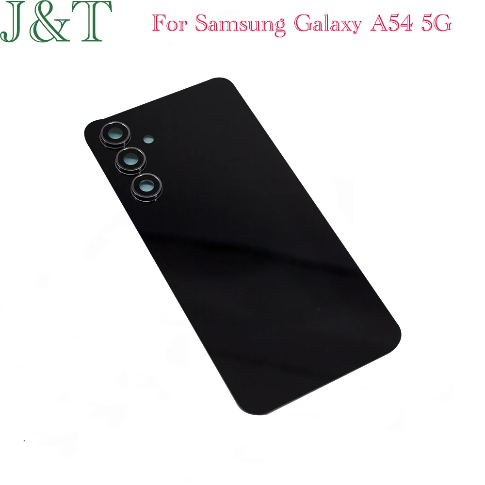 Stylish Battery Cover for Samsung Galaxy A54, Rear Door Glass Housing Case Compatible with SM-A546V SM-A546U With Camera Lens