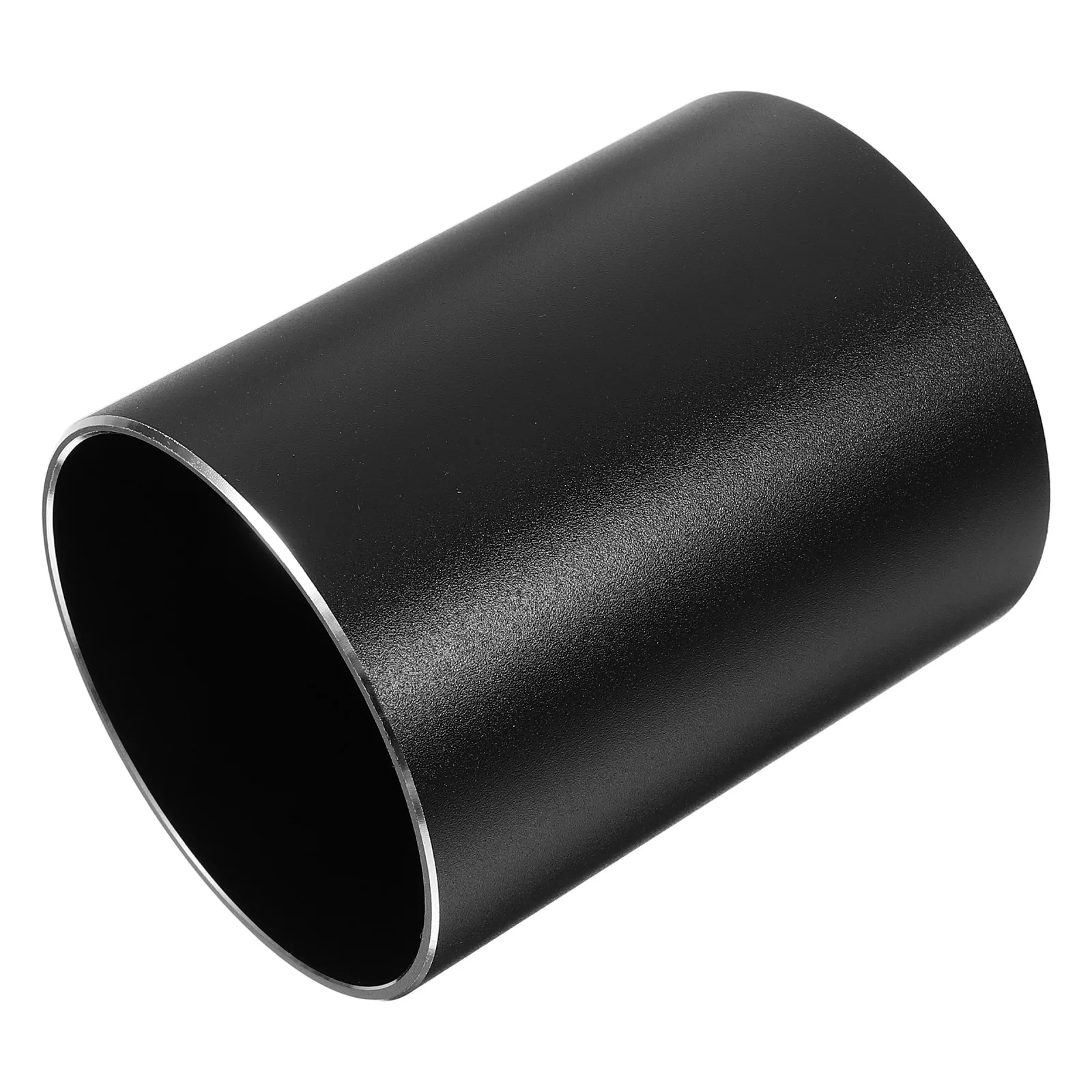 

Aluminum Alloy Pen Holder Round Desktop ganizer Non Slip Base Soft Padded Interior Pens Makeup Brushes Office Supplies Desk