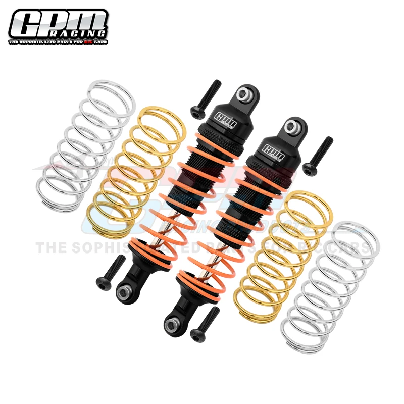 GPM Aluminum Front Adjustable Shocks 87mm For TRAXXAS 1/10 Rustler Slash Hoss