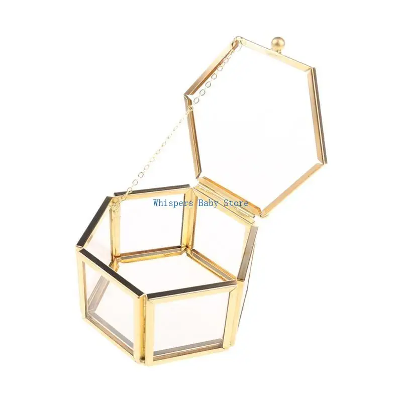 

U90E великолепная подарочная коробка с винтажным кольцом с крышкой для обручальной свадебной церемонии