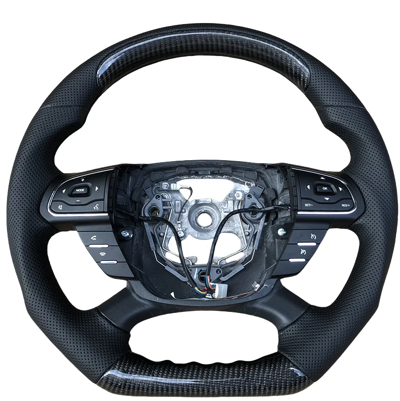 

Подходит для Trumpchi GS4 GS8 GA6 GA8 GM8 и других моделей для модификации спортивного руля из углеродного волокна D-типа.