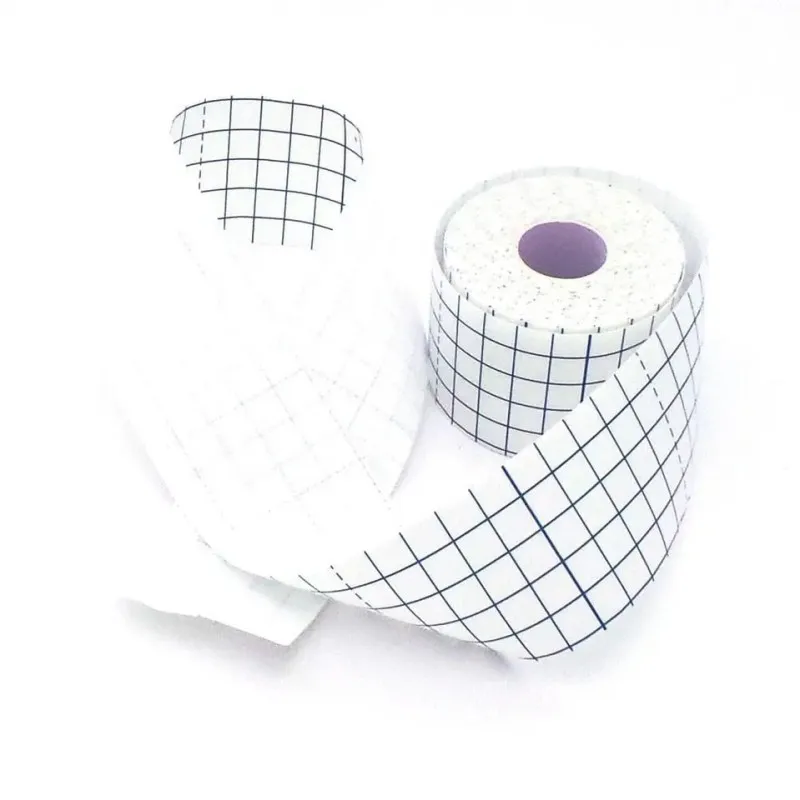 Bande arina non tissée en élasthanne, 5cm x 10m, 1 pièce, bandage respirant gaze illac plâtre, générateurs de fixation, rouleau de ruban