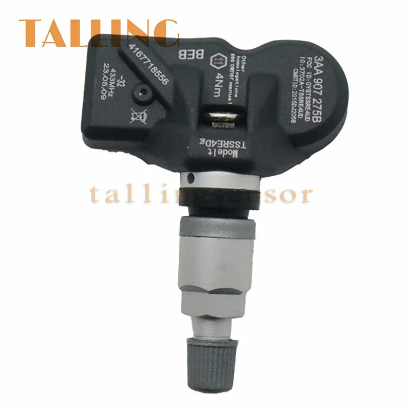 3AA907275B TPMS Sensor Tire Pressure Sensor 433Mhz For Volkswagen CC Passat Tiguan 2007-2015 New 3AA907275 3AA907275D