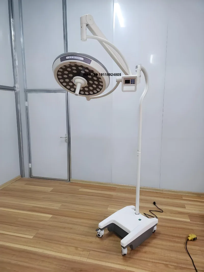 Clinic Examination Light LED Shadowless Surgical Light, Surgical Portable with Foot Switch