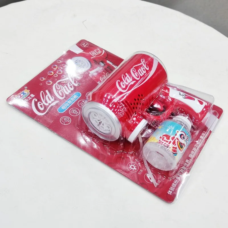 Machine à bulles pistolet à bulles Solution enfant automatique musique lumière portable table fabricant de bulles cadeau pour fête d'anniversaire en plein air