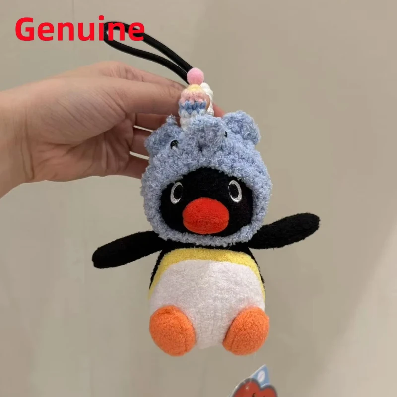ピンクペンギンぬいぐるみキーホルダーかわいいペンギン人形バックパックペンダントクリエイティブ動物人形キーホルダー女の子クリスマスバッグアクセサリー