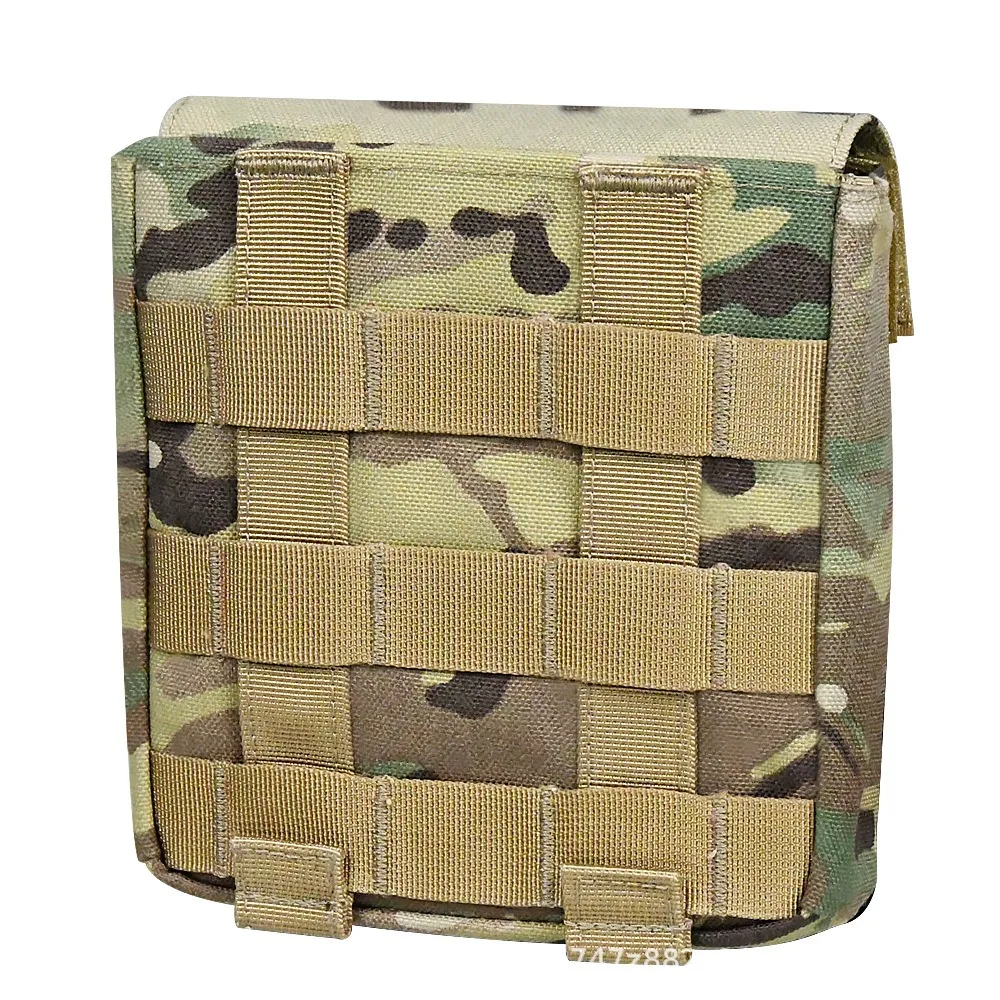 1 Pair Outdoor Tactical Vest Dual M4/Side Plate Pocket Kit Vest Side Panel Pouch Bag