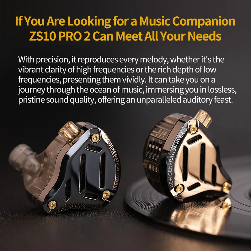 Kz ZS10 Pro 2 Metal… - image