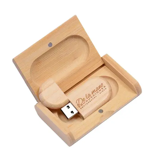 무료 로고 사진 선물 펜 드라이브 64GB 실제 용량 플래시 드라이브 32GB 나무 상자 메모리 스틱 16GB 결혼 선물 U 디스크 8GB