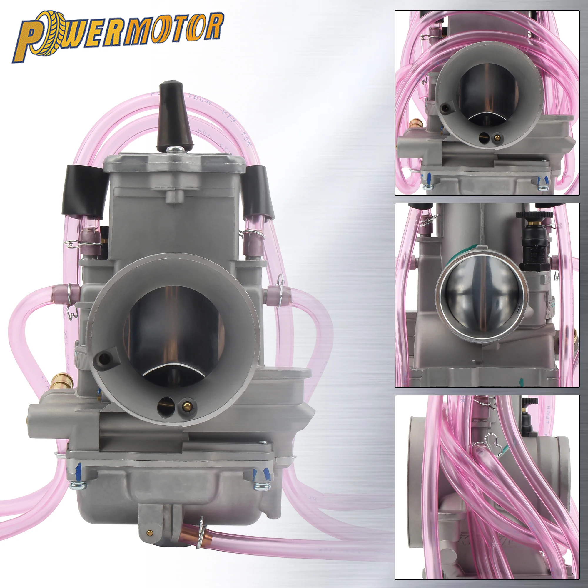 

Motorcycle Carburetor For Keihin PWM 34 36 38 40 42mm 2 Stroke 250CC to 400CC Enduro Dirt Bike ATV Scooter Engine Modified Parts