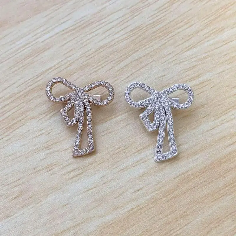 DIY Strass-Schleifenschnalle für Kleidung, Schuhe, Taschen, Applikation, Glitzernde Hochzeitsaccessoires, Elegantes Kristall-Bastelzubehör – Detail 9