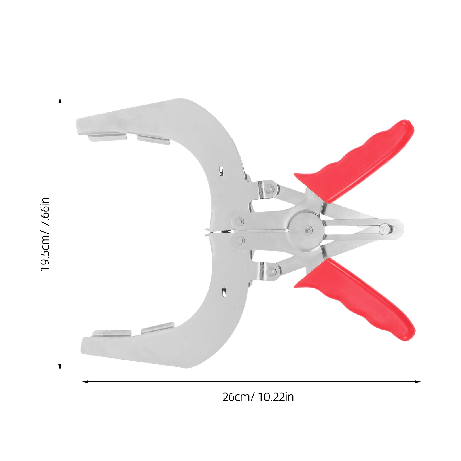 Professional Piston Ring Compressor Expander Pliers for 100-160Mm Rings High-Grade Alloy Steel Engine Tool Ratchet Pliers