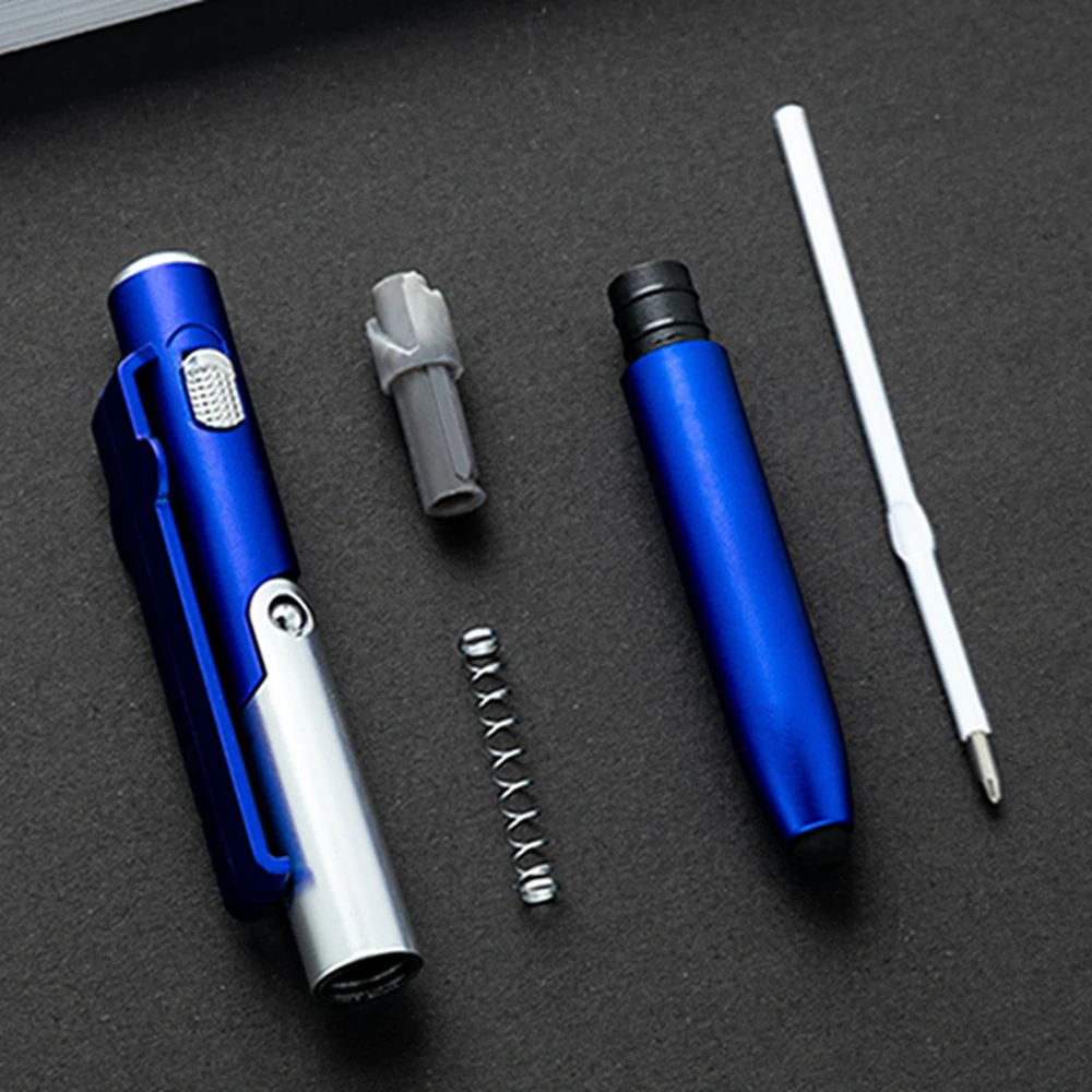 4 in 1 Multifunctional Capacitive Pen With LED Foldable Phone Stand Touch Screen Ballpoint Pen Gift Pen