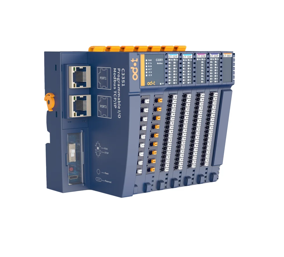 ODOT C3351 Warehouse Stock PLC Programming Controller IO Module PLC Controller Modbus Codesys SP17 plc