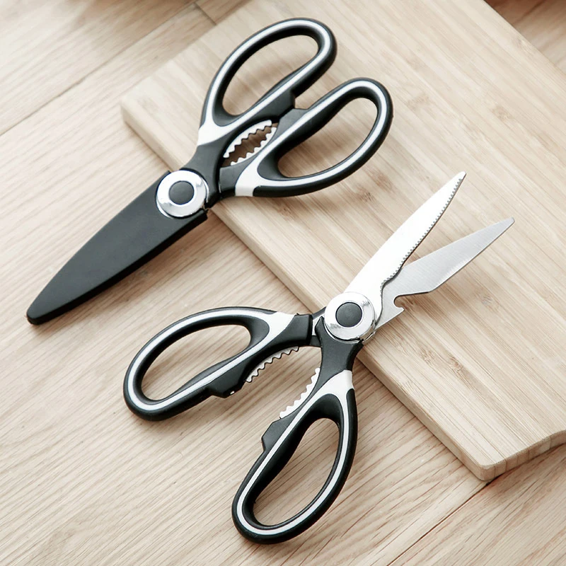 Multi Functional Stainless Steel Household Kitchen Scissors For Cutting Vegetables, Chicken Bones, Fish, And Other Tools