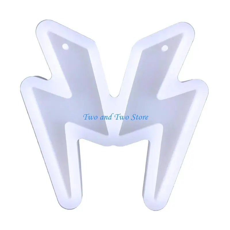 

HX6F Earring Pendant Silicone Mold Epoxy Resin Casting Mould for DIY Keychain Jewelry