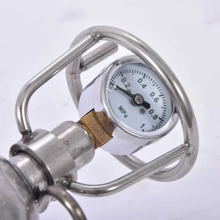 100ml 230ml Hand Popcorn Machine Open Firing Popcorn Puffing Machine Stainless Steel Mini Popper Manual Popcorn Maker