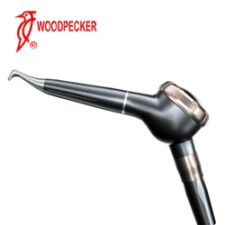 Woodpecker/DBA Air Polishing AP-H z dyszą o małej kalibrze 0,7 mm Odłączana, trójsekcyjna konstrukcja korpusu Obrotowa głowica o 360 stopni