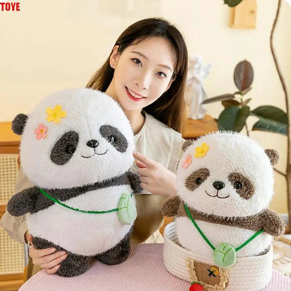 

ПП хлопок цветок панда плюшевые куклы пушистая коллекция Zongzi панда плюшевая кукла мультфильм Ins Zongzi Panda мягкая игрушка