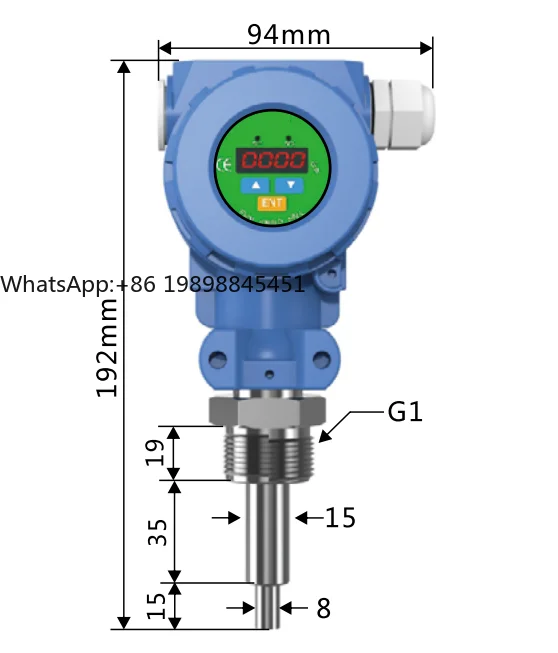 

Intelligent Digital Temperature Controller Explosion-Proof with 316L SS Probe IP67 High-Accuracy OEM & ODM Supported