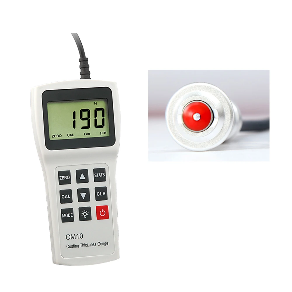 High Quality Digital  Coating Thickness Gauge 0-10000 Micron From Professional Manufacturer