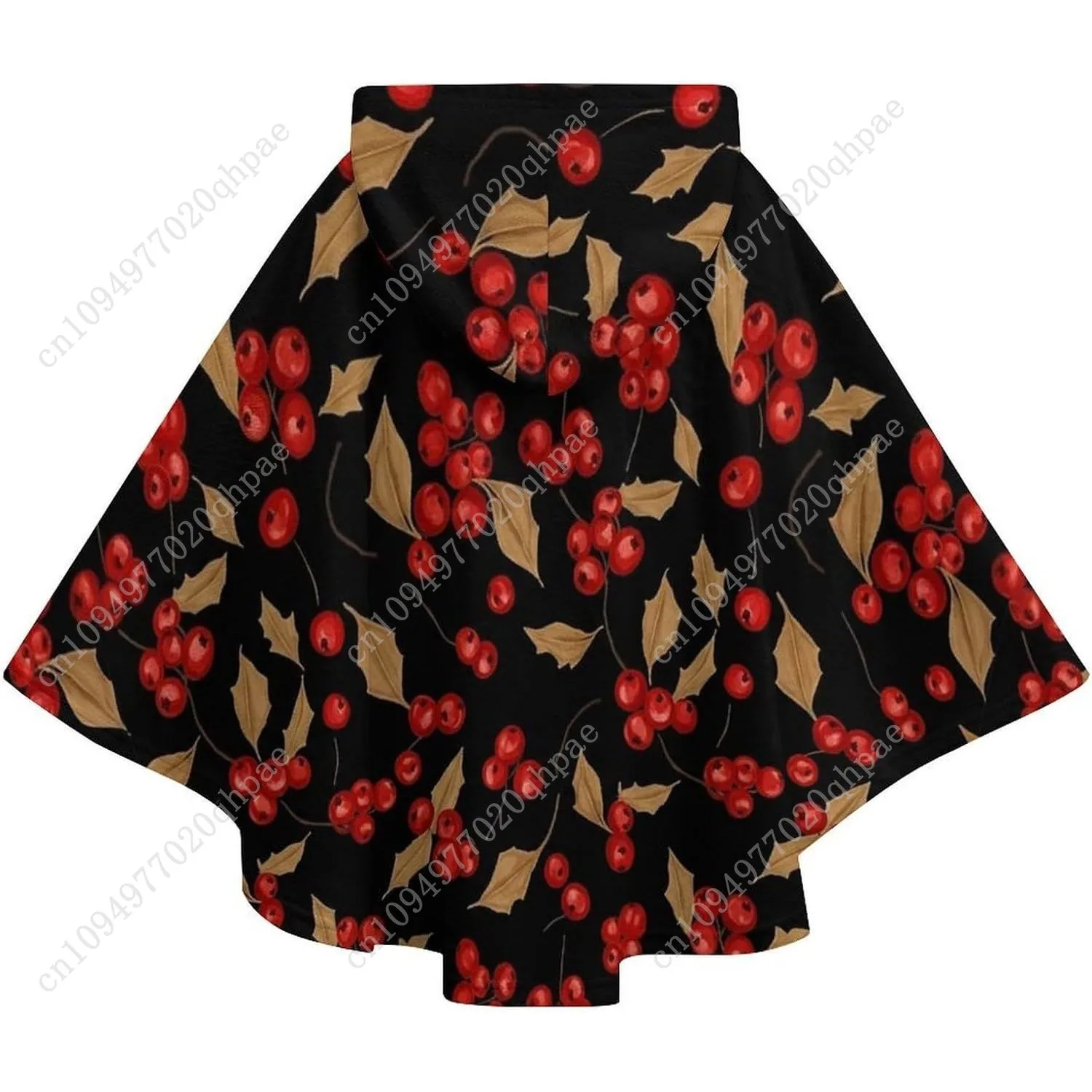 سترة بطانية مريحة من الفلانيل، هوديي كبير الحجم باللون الأحمر مع جيوب للأطفال والمراهقين #6