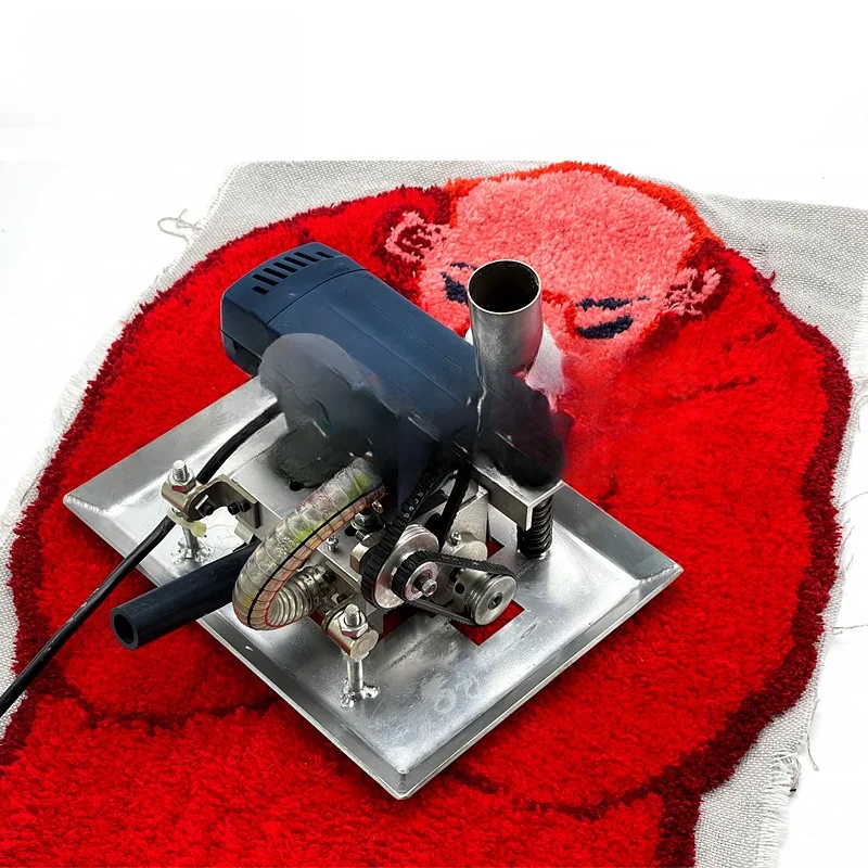 3-Inch Tufting Carpet Shears & Flat Shovel | 110V/220V Electric Rug Trimmer & Repair Tool for Tufted Carpets