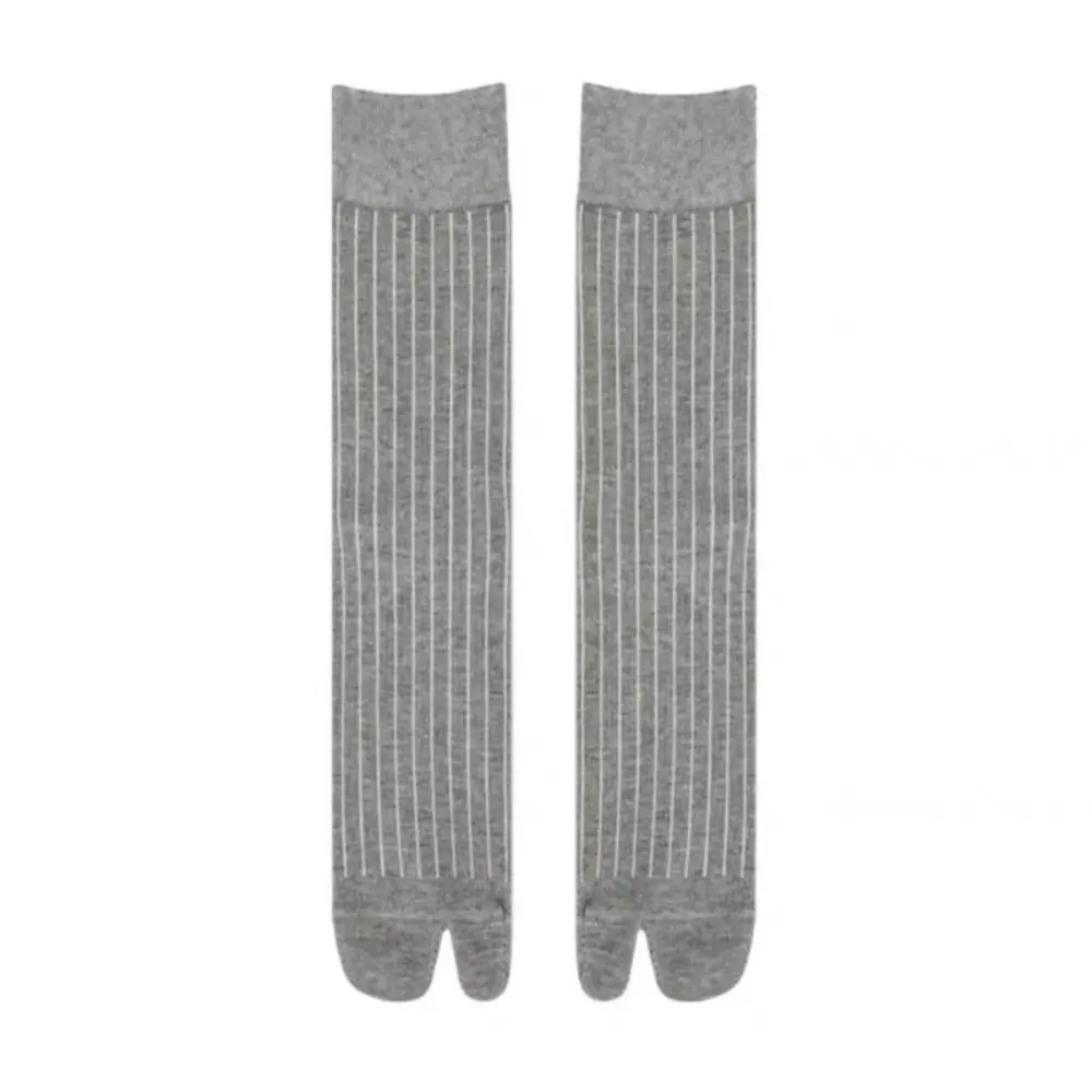 New High Quality Split Toe Socks Cotton Solid Color Soft Two-Toed Socks Combed Comfortable Women's Tabi Socks