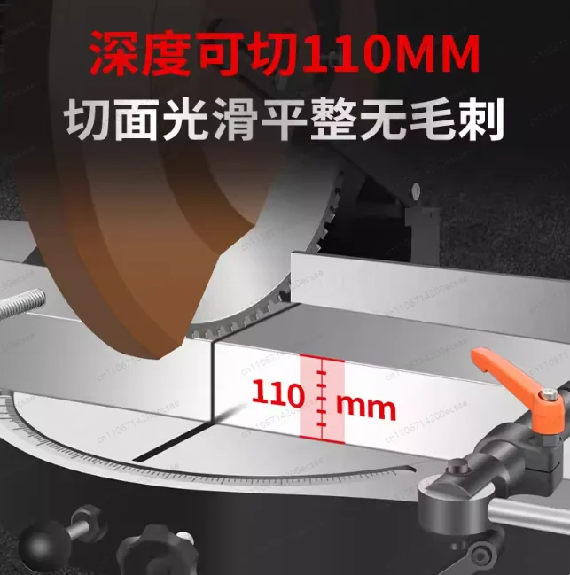 14-inch Brushless frequency conversion high precision cold cutting sawing steel metal desktop industrial grade cutting machine
