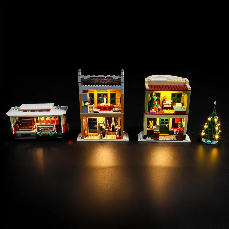 DIY LED Light Kit For LEGO 10308 Holiday Main Street   (Only LED Light,Without Blocks Model)