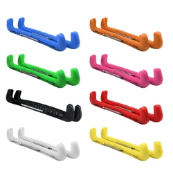 Y1UB 2 uds cubierta para cuchilla patín sobre protectores cuchillas para patín con resorte ajustable para Hockey