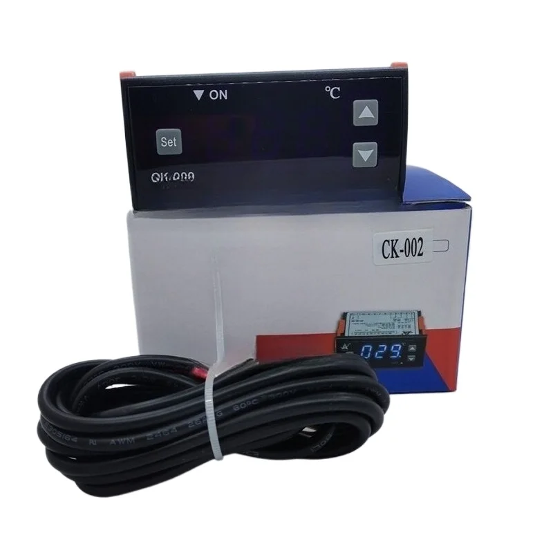 Electronic high-precision temperature controller -002 refrigeration and heating with alarm output -19.9~ 99.9 degrees