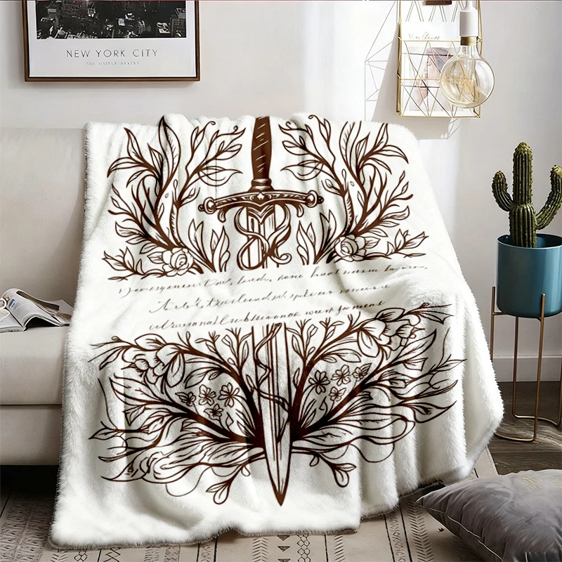Yo Do Not Yield Warm Blanket, Throne of Glass Fan Soft Blanket