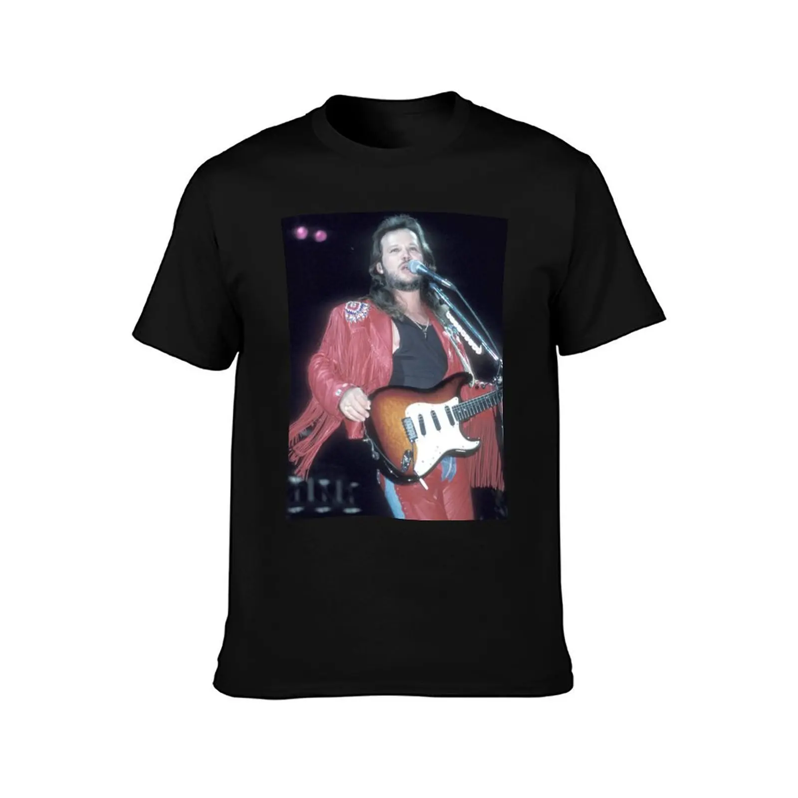 Travis Tritt Photograph T-Shirt Retro Graphic Print T-Shirt