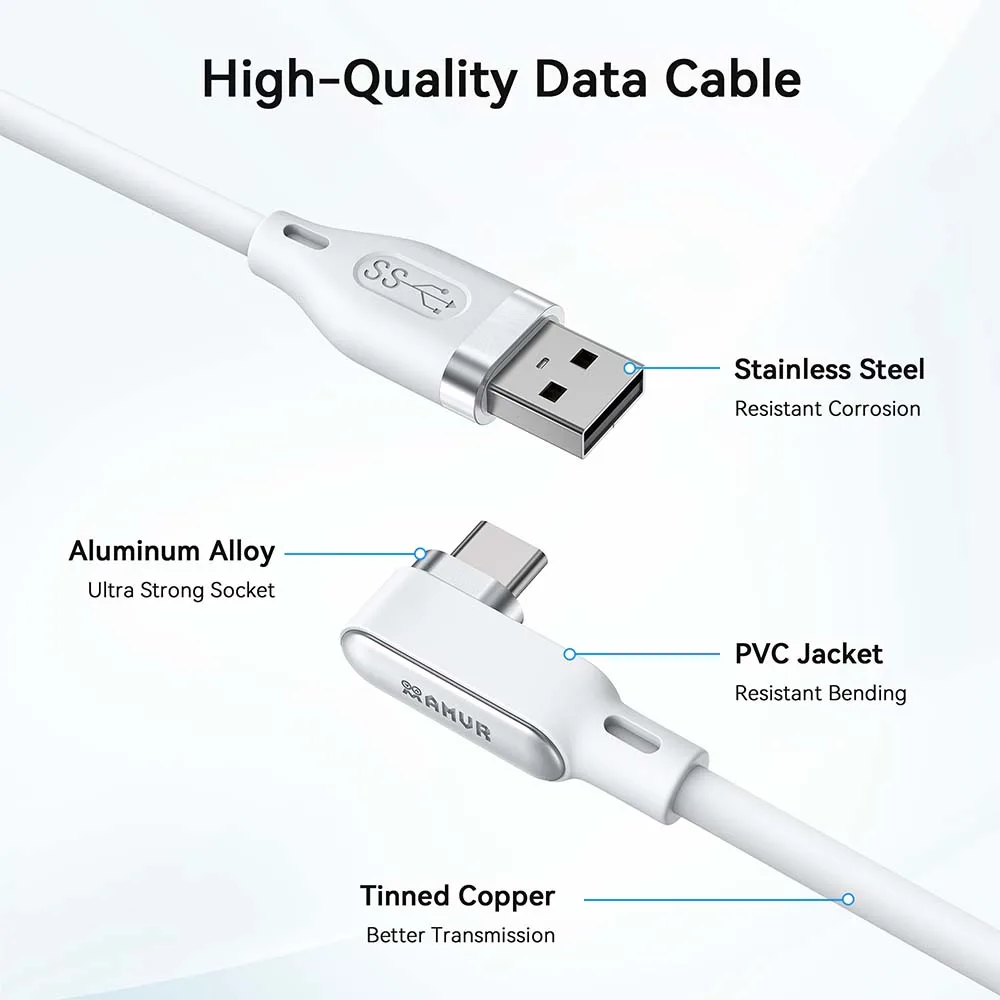 AMVR Brand New 5m Link Cable for Quest 3S/3/2/Pro USB Cable for PICO 4/4 Ultra VR Accessories
