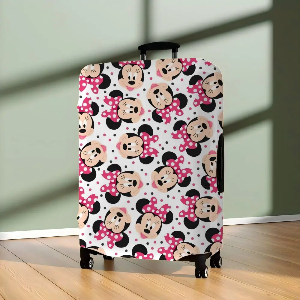 Disney Luggage Cover Suitcase Protector Suitcases on Wheels Storage Bag Minnie Mouse Travel Essentials Mickey Protective S-XL