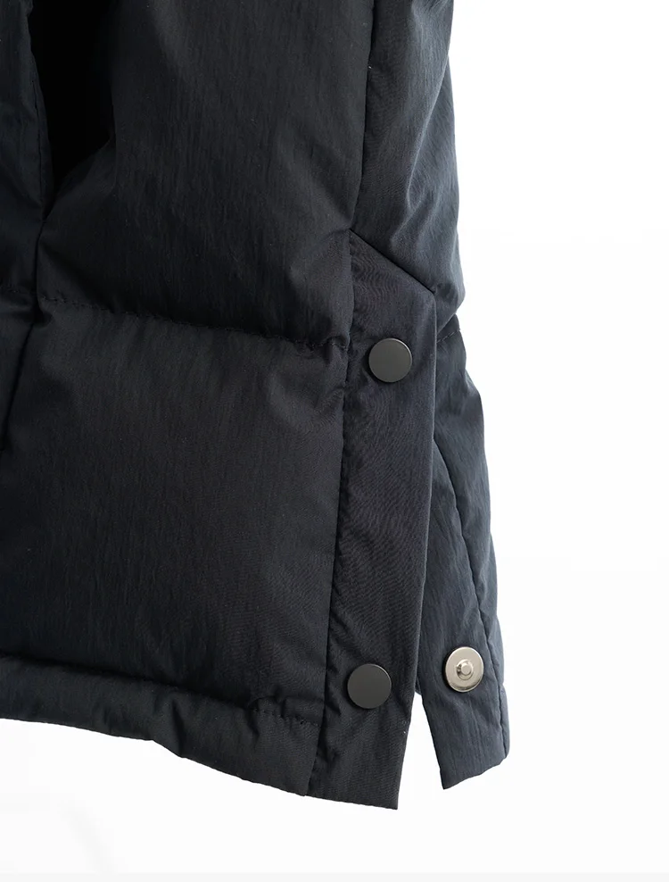 Winter Essentials~ down Vest, Women's Block-Patterned Warm Vest, Versatile Sleeveless Top, 2026 New Model