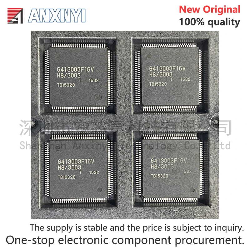 Original HD6413003F16V package: QFP-112 MCU, microcontroller IC, microcontroller, electronic components, integrated circuit chip