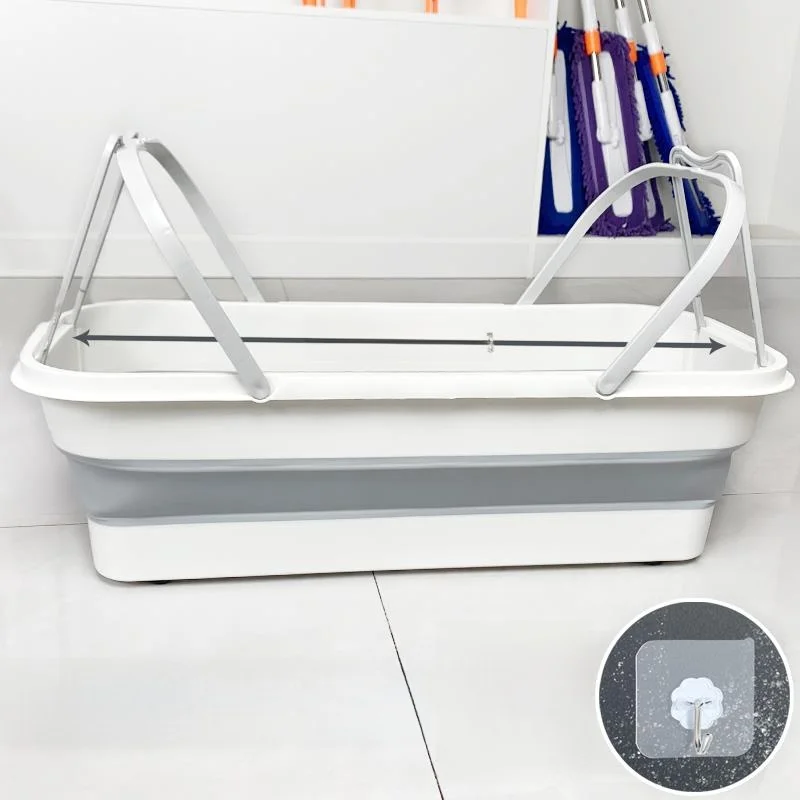 

Складное пластиковое ведро для швабры, портативная раковина для мытья полов, помощник для уборки дома, прочный бытовой инструмент