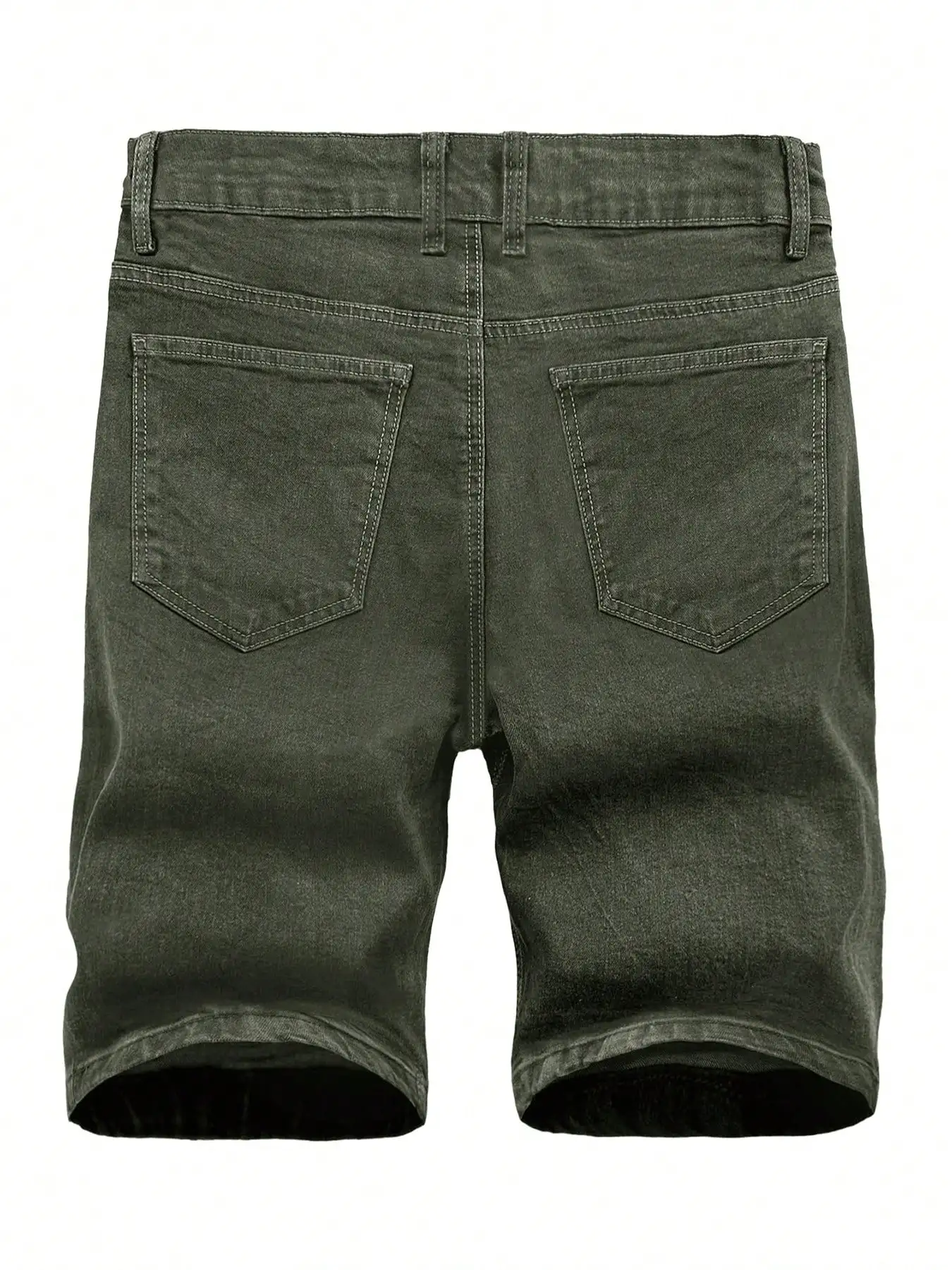 

3-Pack Men's Casual Solid Color Denim Shorts Summer