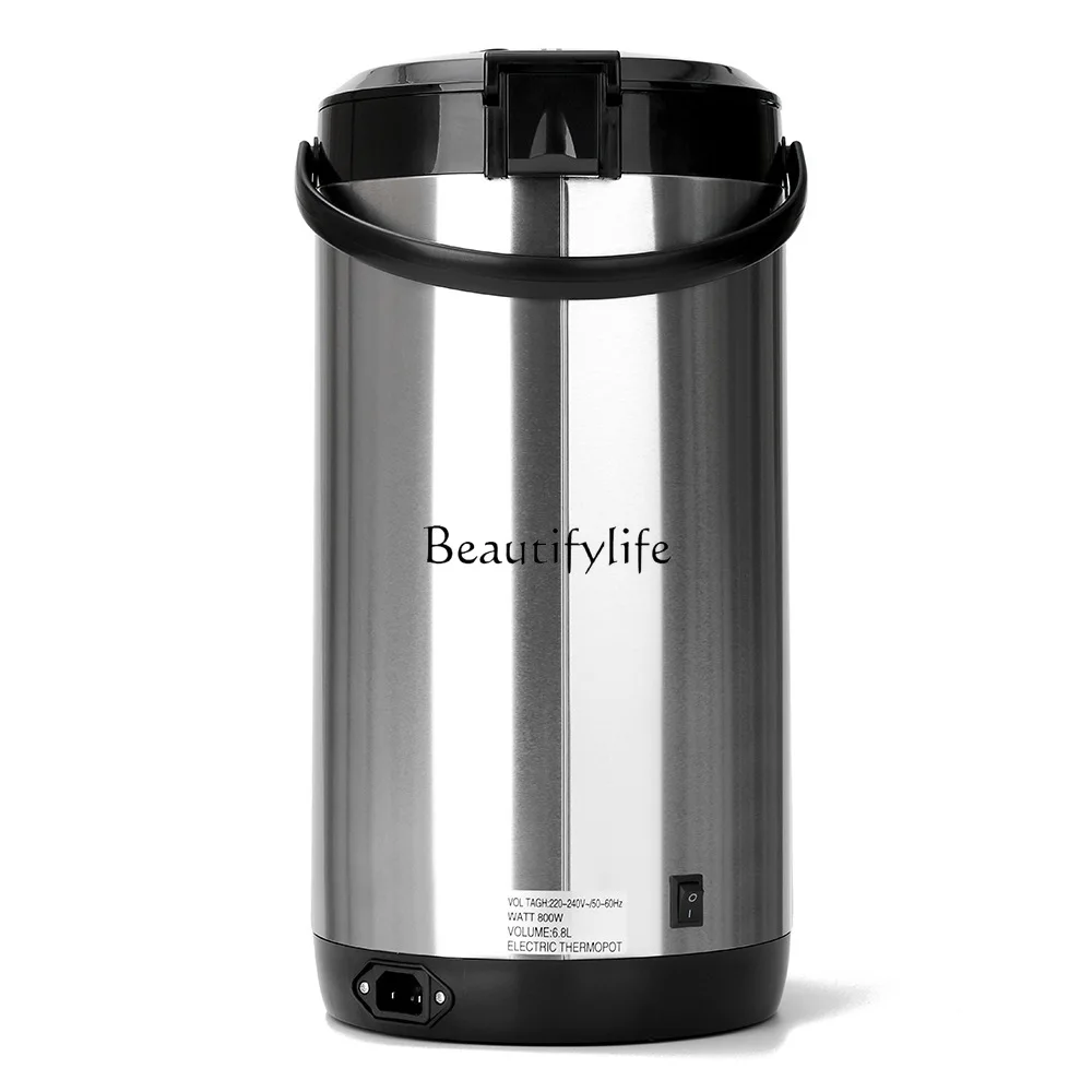 European standard stainless steel thermal insulation electric boiling water bottle boiling kettle