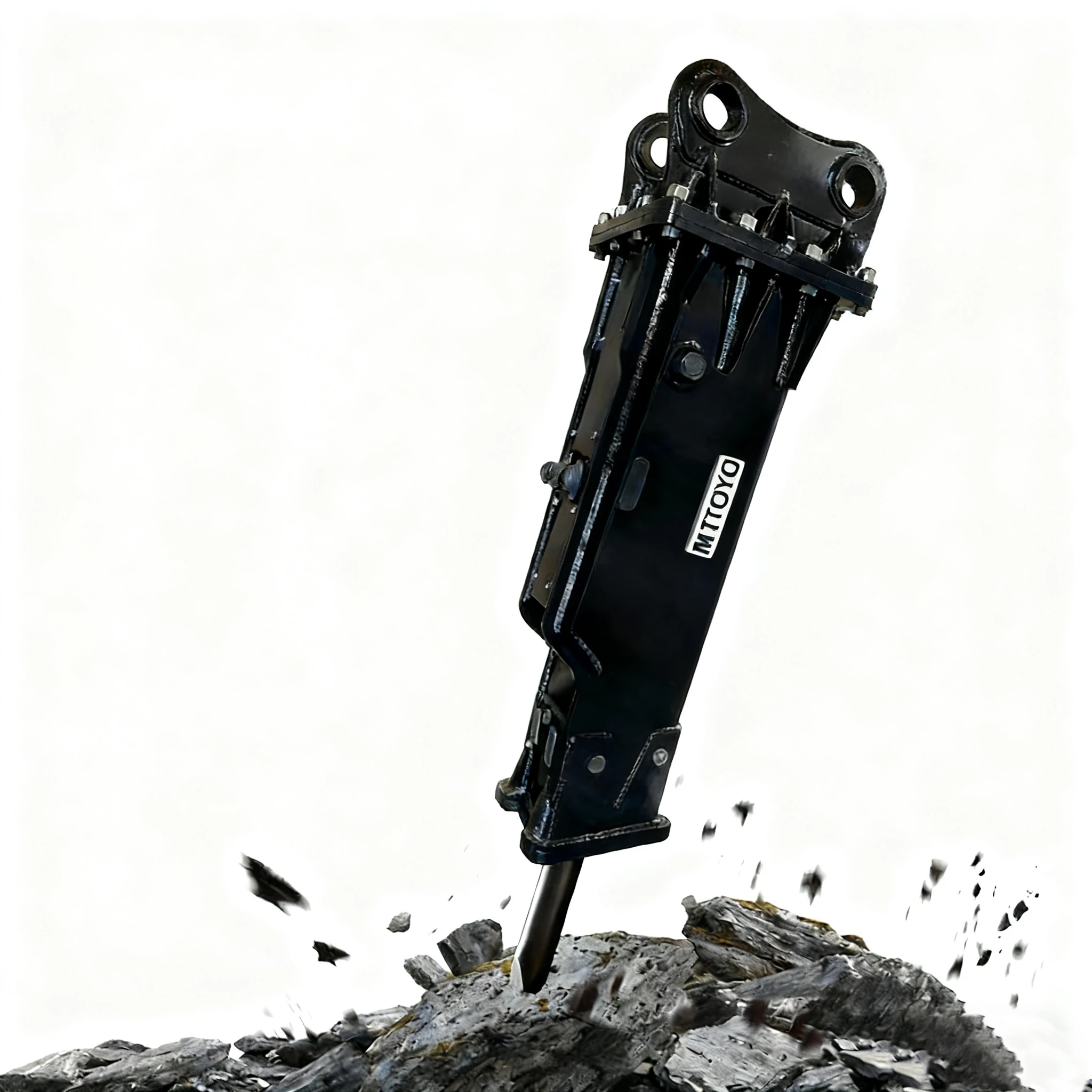 Accessori per escavatore da 28 tonnellate Breaker idraulici Martelli idraulici SB81 per escavatore Scalpello da 140 mm di buona qualità in vendita