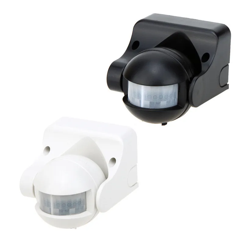 Outdoor Waterproof IP44 and Dust-proof Inductor Human Body Smart Inductive Switch Spherical Curtain Wide Angle Infrared Sensor