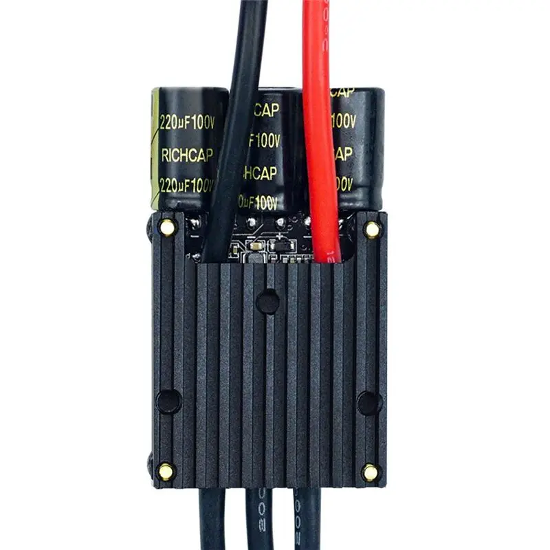 SCLS  4-13S Lipo ESC Speed Control Mini FSESC6.7 70A Base on VESC6.6 with Aluminum Anodized Heat Sink for Brushless DC Motor