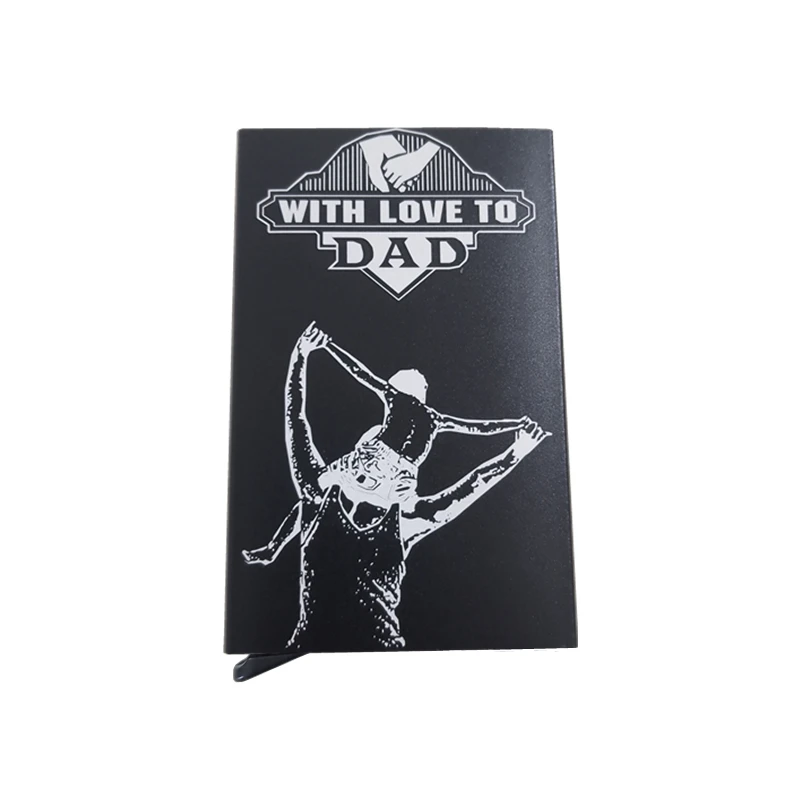 

Anti Theft ID carteira masculina minimalist card holder wallet karten portemonnaie custom pattern gift tarjetero