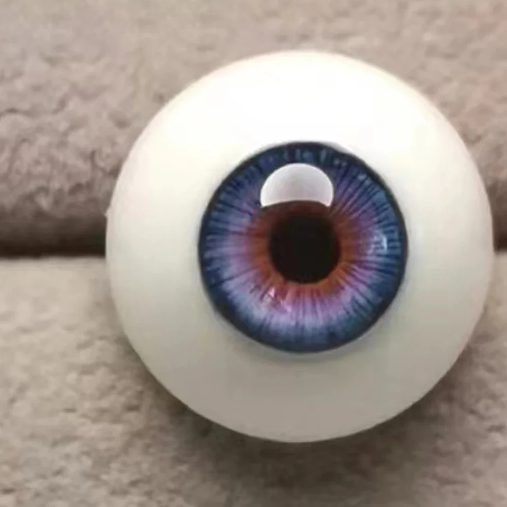 Doll Eyes Resin DIY Handmade Doll Eyeball 10/12/14/16/18mm Doll Accessories For 1/4 1/6 1/8 1/3 BJD OB11 Plaster Eye