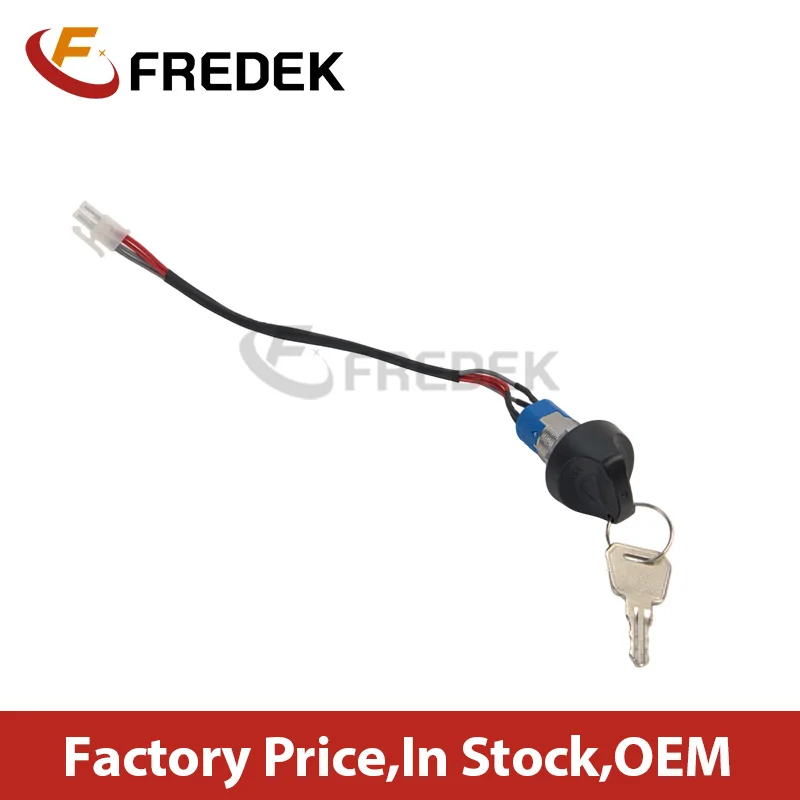 Aftermarket Electric Forklift Parts Ignition Switch JK118-MOLEX Key Switch for EP Hangcha Pallet Truck Stacker