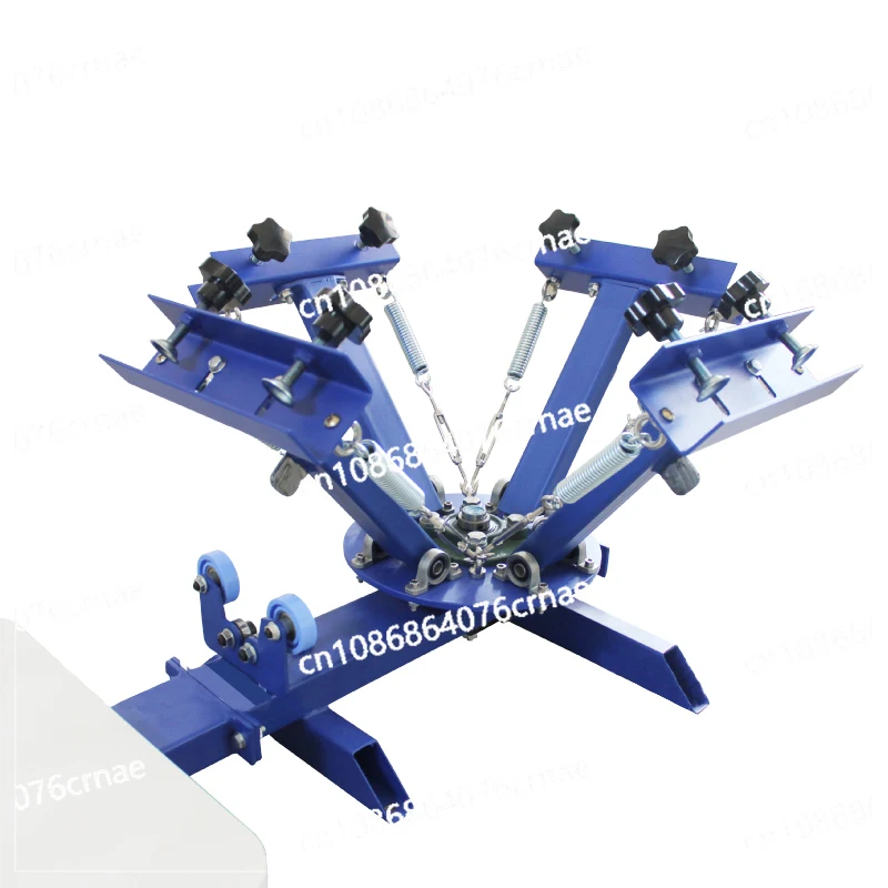 4 Color 1 Position T-shirt Printing Machine Printing Silk Screen Printing Machine Area 40*50CM